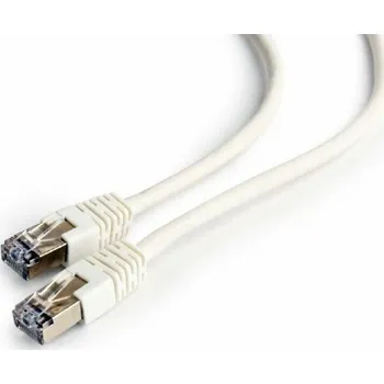Síťový kabel Gembird Gembird propojovací kabel RJ45, kat. 6, FTP, 2m, bílý