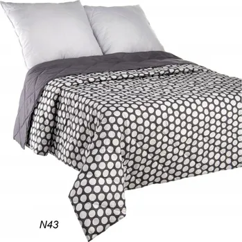 Přehoz na lůžko Oboustranný přehoz na postel Cyprien N43 (Z)