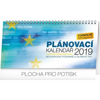 Kalendář PRESCO GROUP Stolní kalendář Plánovací 2019
