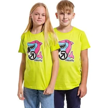 Chlapecké tričko Meatfly dětské tričko Sharky Safety Yellow | Žlutá | Velikost 158 | 100% bavlna