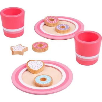 Dětská kuchyňka Bigjigs Toys Set na sušenky s mlékem