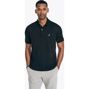 Pánské tričko NAUTICA pánské polo tričko Navtech performance černé L