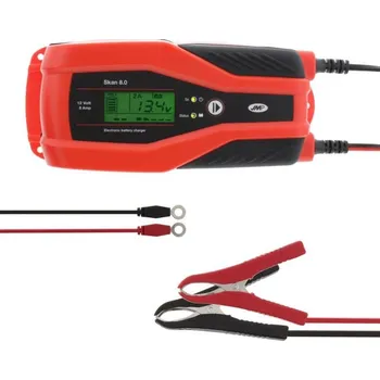 Nabíječka autobaterie Nabíječka baterií JMP SKAN 8.0 12V 2-8A, pro baterie od 5 Ah do 160 Ah (pro nabíjení baterek • standardní kyselinová olovnatá • gel • AGM • EFB • lithium (LiFePO4))