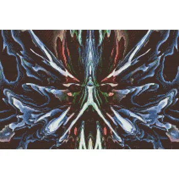 Diamantové malování Diamantové malování - Vetřelec Velikost: 40x60cm, Rámování: Pouze srolované plátno, Diamanty: Čtvercové