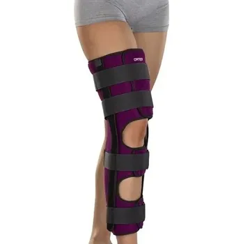 Ortex ortéza kolenního kloubu pevná 05A - XL—Pevná dlaha pro fixaci kolenního kloubu s flexí a výztuhami