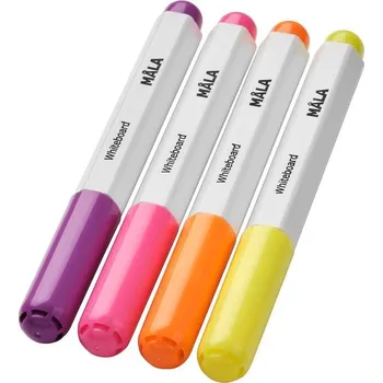 Psací potřeby - Fixy k dětské tabuli, 4ks (Ikea)