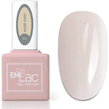 Přípravek na nehty emi E.MiLac CEL Nude Chic #214, 9 ml. - Barevný gellak