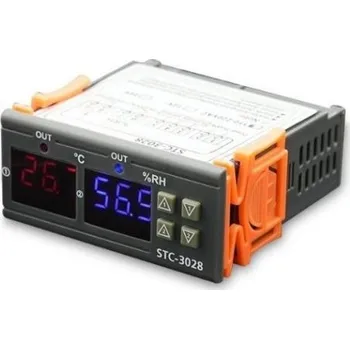 Vývojová deska Digitální termostat a vlhkoměr STC-3028 AC230V 0 ~ +110°C