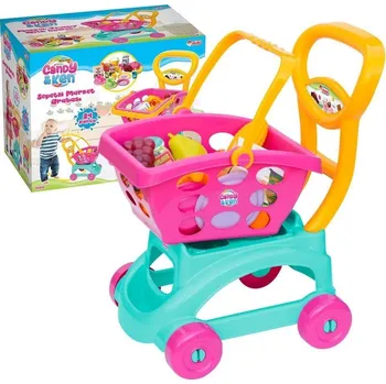 Dede Candy&Ken 03032 modrý/růžový/žlutý Hra na obchod Dede Candy&Ken 03032 modrý/růžový/žlutý