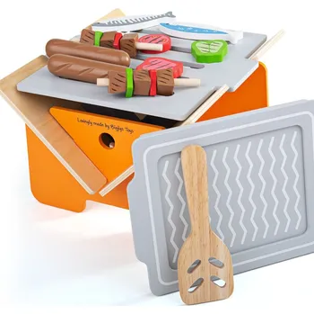 Hračka Bigjigs Toys Stolní gril