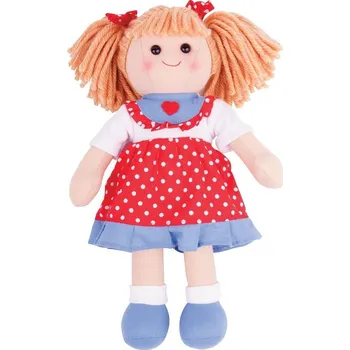 Bigjigs Toys Látková panenka Emily 34 cm