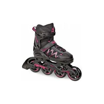 Kolečkové brusle Croxer Glider Magenta Abec9 Alu 90mm rostoucí EU 39-42 brusle + DÁREK DLE VÝBĚRU!