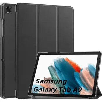 Pouzdro na tablet VSECHNONAMOBIL 66392 LEATHER Zaklápěcí kryt Samsung Galaxy Tab A9 černý