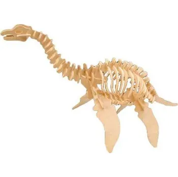 Dětské zboží Woodcraft Dřevěné 3D puzzle Plesiosaurus
