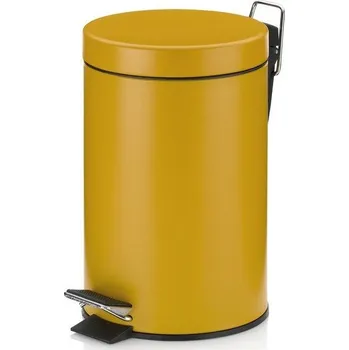 Odpadkový koš KELA Kosmetický koš Monaco kov žlutá 3l KL-24285