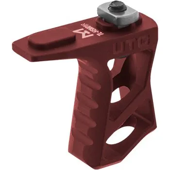 Minimalistická přední taktická rukojeť na M-LOK UTG - Red (TL-HSM01R)