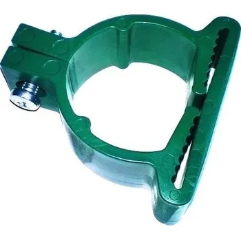 Příslušenství pro plot Příchytka PILOFOR LIGHT - objímka průměr 48 mm, barva zelená