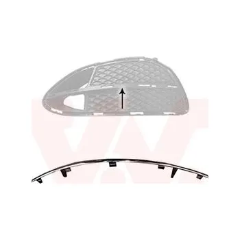 Lišta karosérie Ozdobná / ochranná lišta, nárazník VAN WEZEL 2942581