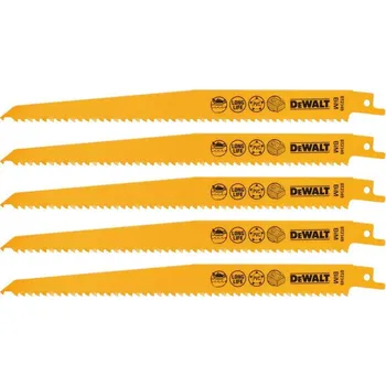 Dílna Sada pilových plátků na dřevo 5dílná DeWALT DT2349