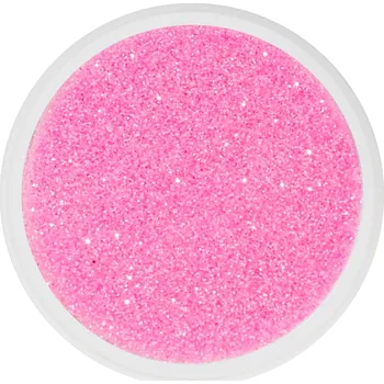 Umělé nehty Jemný glitrový prach na nehty - BROKÁT RŮŽOVÝ (Růžový brokát na nehty, 3g)