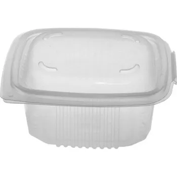 Jednorázové nádobí Miska PP s víčkem 250ml transparentní - 900 ks