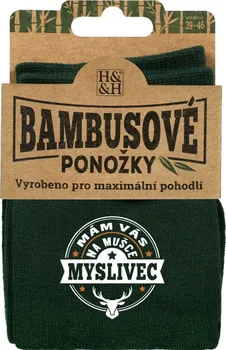 Dámské ponožky Bambusové ponožky - Myslivec