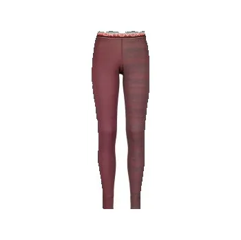 Dámské termo spodky Ortovox 185 Rock'N'Wool Long Pants W mountain rose M; Červená kalhoty + DÁREK DLE VÝBĚRU!