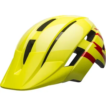 Cyklistická přilba BELL Sidetrack II Youth - žlutá - UNI