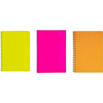 Blok Astra Blok se spirálou Astrapap Fluo A4 linkovaný 419944