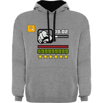 Pánská mikina Mikina GTA San Andreas Stamina Velikost: M