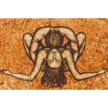 Diamantové malování Diamantové malování - Erotika 1 Velikost: 40x60cm, Rámování: Pouze srolované plátno, Diamanty: Čtvercové