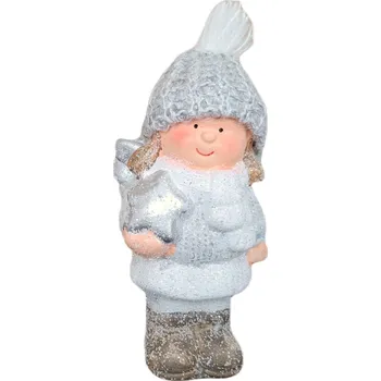 Vánoční dekorace Holčička s hvězdou