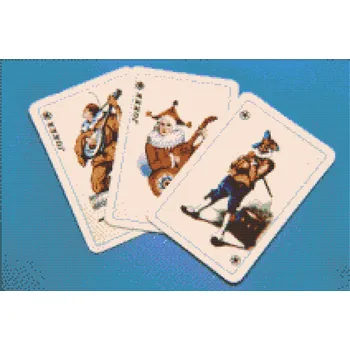 Diamantové malování Diamantové malování - Joker karty Velikost: 40x60cm, Rámování: Pouze srolované plátno, Diamanty: Kulaté