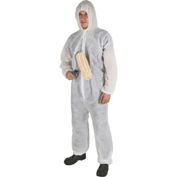 Jednorázový oděv Kerbl Jednorázový overal bílý Velikost: XXXL
