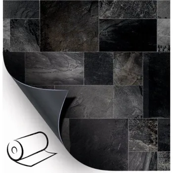 bazénová fólie Aquasense Signature 3D Brown Basalt 165 cm