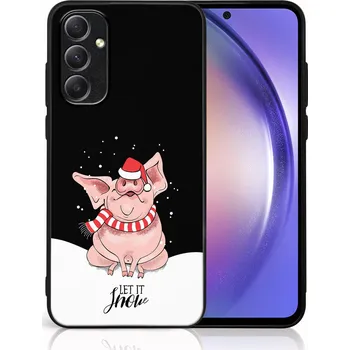 Příslušenství pro tablet VSECHNONAMOBIL 66478 MY ART Kryt s vánočním designem Samsung Galaxy A34 5G LET IT SNOW (075)
