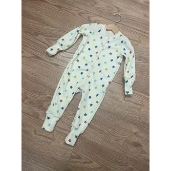 Kojenecký overall Rostoucí merino overal - hvězdy, Duomamas Velikost: 12-18 měsíců