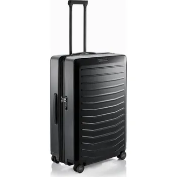 PORSCHE DESIGN Roadster Hardcase 4W Trolley L Cestovní zavazadlo kufr skořepinový velikost L černý TSA (780 x 530 x 310 mm Velký, rozšiřitelný kufr na 4 kolech z lehkého plastu. Tichá kola a integrovaný zámek schválený TSA.)