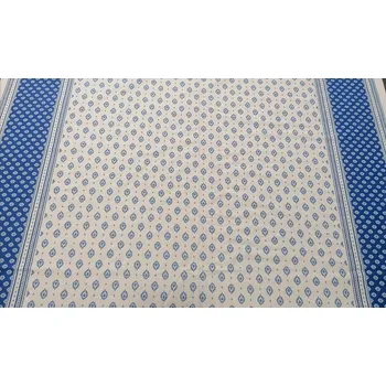 BYTEMA Bavlna s teflonovou úpravou - Lístky s bordurou šíře 160cm