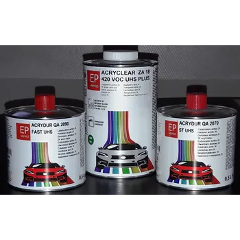 Lak na dřevo Akrylový matný 2K HS lak EP VERNICI Velikost: 0,75 L