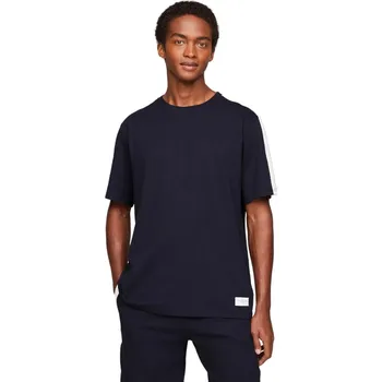TOMMY HILFIGER PÁNSKÉ TRIČKO T-SHIRT SS TEE LOGO NAVY UM0UM03005 DW5 Velikost: M