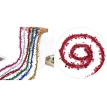 Vánoční řetěz STARS 4 cm x 2 m MIX BARVA Barva: Modrá