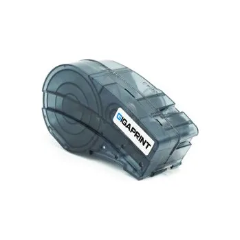 Pásek do tiskárny Gigaprint za páska Brady M21-375-595-WT 9,5 mm černý tisk/bílý podklad, vinylová - kompatibilní