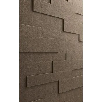 akustický panel Meister SP 800 Filc terra hnědá 4515, 300x840 mm, 4803084515