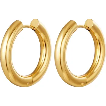 Náušnice SYLVIENE CREOLES Gold Zlatá