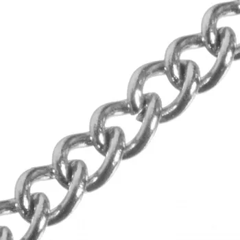 Řetízek Řetízek z nerezové oceli, 2x3x0,6 mm (1 m)