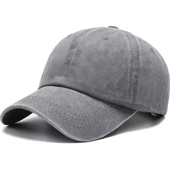 Kšiltovka Bavlněná unisex kšiltovka - Šedá