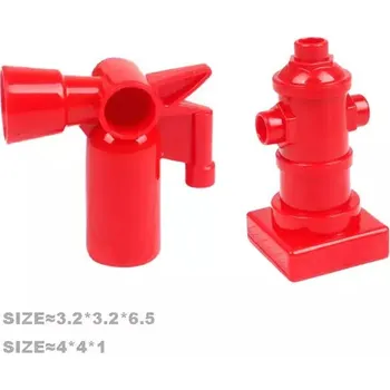 ostatní stavebnice Stavebnice dopravního příslušenství | Styl Lego - Požární technika