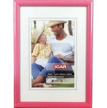 Rám na obraz ICAR DRWH dřevěný rám 10x15cm, růžový
