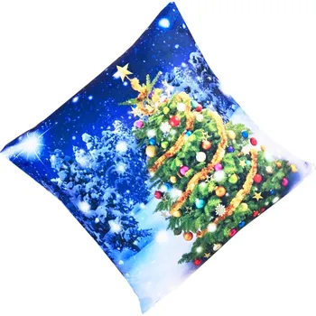 Povlečení Numberoplus Vánoční povlak na polštář, 40x40 - Vánoční strom